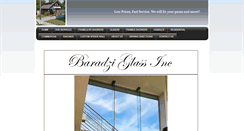 Desktop Screenshot of baradziglass.com